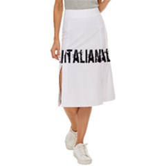 Strong Italian Energy Midi Panel Skirt by ConteMonfrey