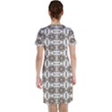Snake Skin Brown Short Sleeve Nightdress View2