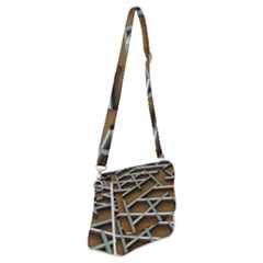 Expression Of Structure Shoulder Bag With Back Zipper by geonetique