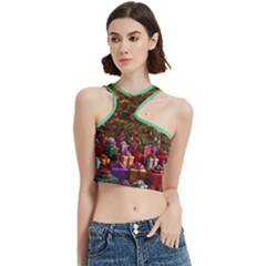 Merry Christmas Cut Out Top by favoritechios