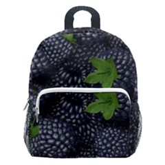 Blackberry Fruit, Fruit Kids  Age 5-10 Lightweight School Backpack With Side Pockets by kyorashop23