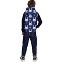 Cute Bunny Pattern, Easter, Koteto Kids  Stylish Hooded Puffer Vest View4