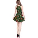 Texture, Pattern, Red, Craciun, Christmas, Hat, Santa, Green Reversible Sleeveless Dress View2