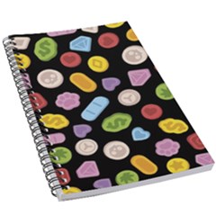 Ecstasy Pills Pattern 5 5  X 8 5  Notebook by Valentinaart