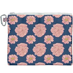 Retro 1880s Flowers Pattern 16 Canvas Cosmetic Bag (xxxl) by violetheavensky