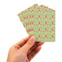 Retro 1880s Flowers Pattern 17 Playing Cards Single Design (Rectangle) with Custom Box View3