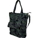 Leaves Plant Foliage Green Shoulder Tote Bag View1