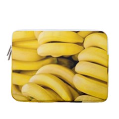 Bananas, Macro, Fruits, Ripe Bananas 13  Vertical Laptop Sleeve Case With Pocket by kyorashop23