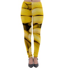 Bananas, Macro, Fruits, Ripe Bananas Lightweight Velour Leggings by kyorashop23