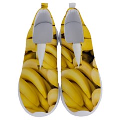 Bananas, Macro, Fruits, Ripe Bananas No Lace Lightweight Shoes by kyorashop23