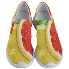 Fruit, Lemon Women s Lightweight Slip Ons by kyorashop23