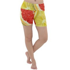 Fruit, Lemon Lightweight Velour Yoga Shorts by kyorashop23