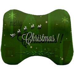 Merry Christmas , Holidays, Celebrations Head Support Cushion by kyorashop23