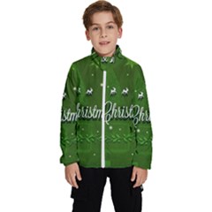 Merry Christmas , Holidays, Celebrations Kids  High Neck Windbreaker