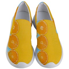 Orange, Slices, Fruit, Citrus Women s Lightweight Slip Ons by kyorashop23