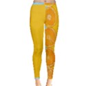 Orange, Slices, Fruit, Citrus Inside Out Leggings View1