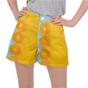 Orange, Slices, Fruit, Citrus Women s Ripstop Shorts View1