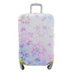 Digital Art Artwork Abstract Pink Purple Luggage Cover (small)