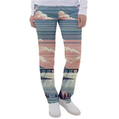 Artwork Painting Sculpture Nature Women s Casual Pants by Salmanaz77