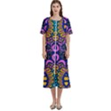 Mandala Fishes   Women s Cotton Short Sleeve Nightgown View1