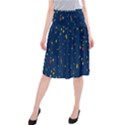 Christmas Sky Happy Midi Beach Skirt View1