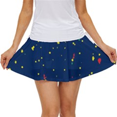 Christmas Sky Happy Women s Skort by Dutashop