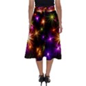 Star Colorful Christmas Abstract Perfect Length Midi Skirt View2