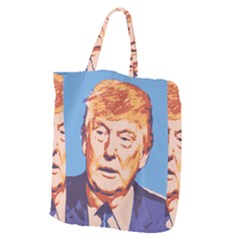 Orange Donald Trump Giant Grocery Tote by vintagetrump