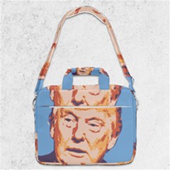 Orange Donald Trump Macbook Pro 13  Shoulder Laptop Bag  by vintagetrump