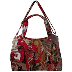 Christmas Art 01 Double Compartment Shoulder Bag by myclothy