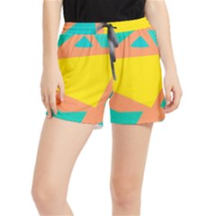 Geometric Design 02 Women s Runner Shorts by myclothy