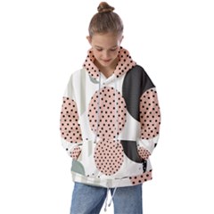 Geometric Design 12 Kids  Oversized Hoodie by myclothy