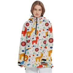 Pet Animal 03 Women s Pullover Zip Ski And Snowboard Waterproof Breathable Jacket by myclothy