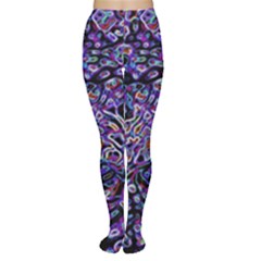 Neon Symphony Design Tights by dflcprintsclothing