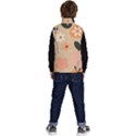 Minimalist Pattern With Simple Lines,flower And Shapes, Creating A Clean And Modern Kid s Button Up Puffy Vest View4