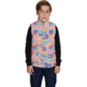 Ice Cream Donut Sweets Candie Kid s Button Up Puffy Vest View1