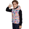 Ice Cream Donut Sweets Candie Kids  Stylish Hooded Puffer Vest View2