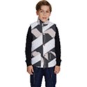 A Minimalist Pattern With Simple Lines And Shapes, Creating A Clean And Modern Aesthetic 07 Kid s Button Up Puffy Vest View1