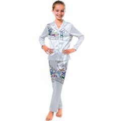 20250102 085528 Kids  Satin Long Sleeve Pajamas Set by ShopIQ7shop