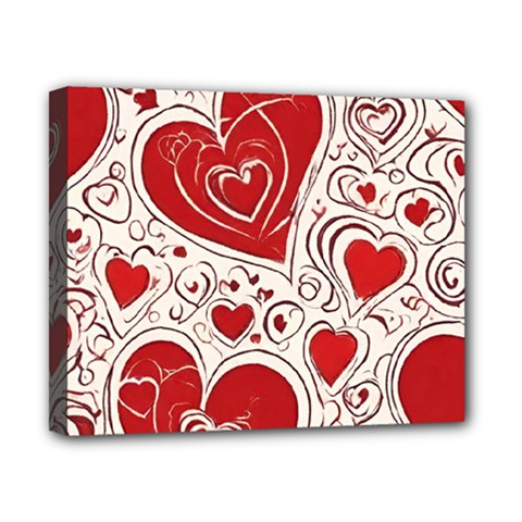 Be My Valentine Canvas 10  X 8  (stretched) by pollyparadiseartshop