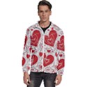 Be My Valentine Men s High Neck Windbreaker View1