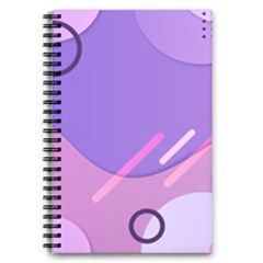 Colorful Labstract Wallpaper Theme 5 5  X 8 5  Notebook by Apen