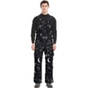 Cosmic Black Space Star Men s Side Zip Front Pouch Ski And Snowboard Bib Pants	 View1