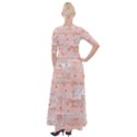 Boho Pattern Half Sleeves Maxi Dress View2