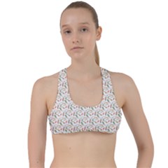 Boho Pattern 3 Criss Cross Racerback Sports Bra by designsbymallika