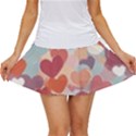 Valentines Day Hearts Romance Love Women s Skort View1