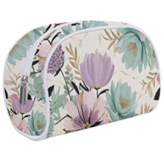 Flowers Pattern Floral Make Up Case (medium) by Sabxi