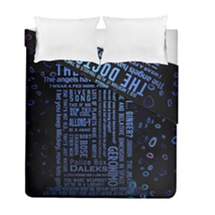 Doctor Who Tardis Duvet Cover Double Side (full/ Double Size) by Cemarart