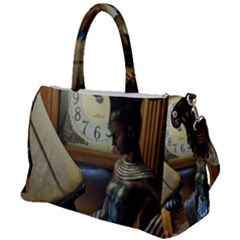 Lady Duffel Travel Bag by bestdesignintheworld