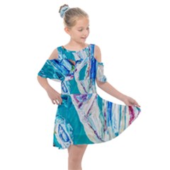 Sailing Boat Kids  Shoulder Cutout Chiffon Dress by bestdesignintheworld